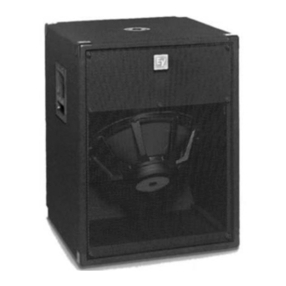 Electro-Voice T18 User manual