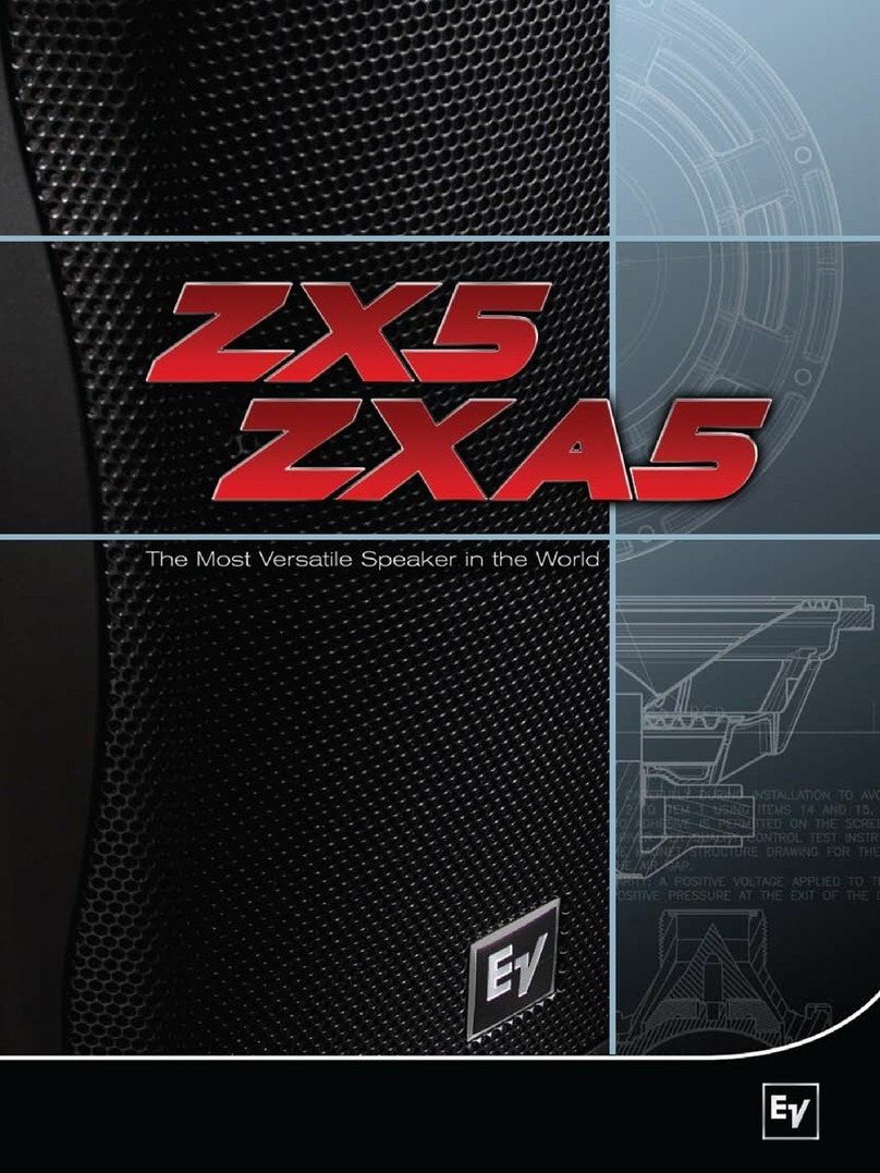 Electro-Voice ZXA5 Brochure & specs