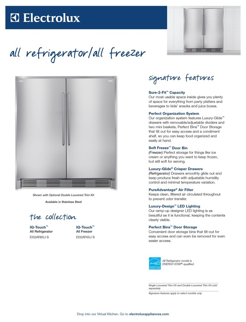 Electrolux EI32AF65JS Specifications