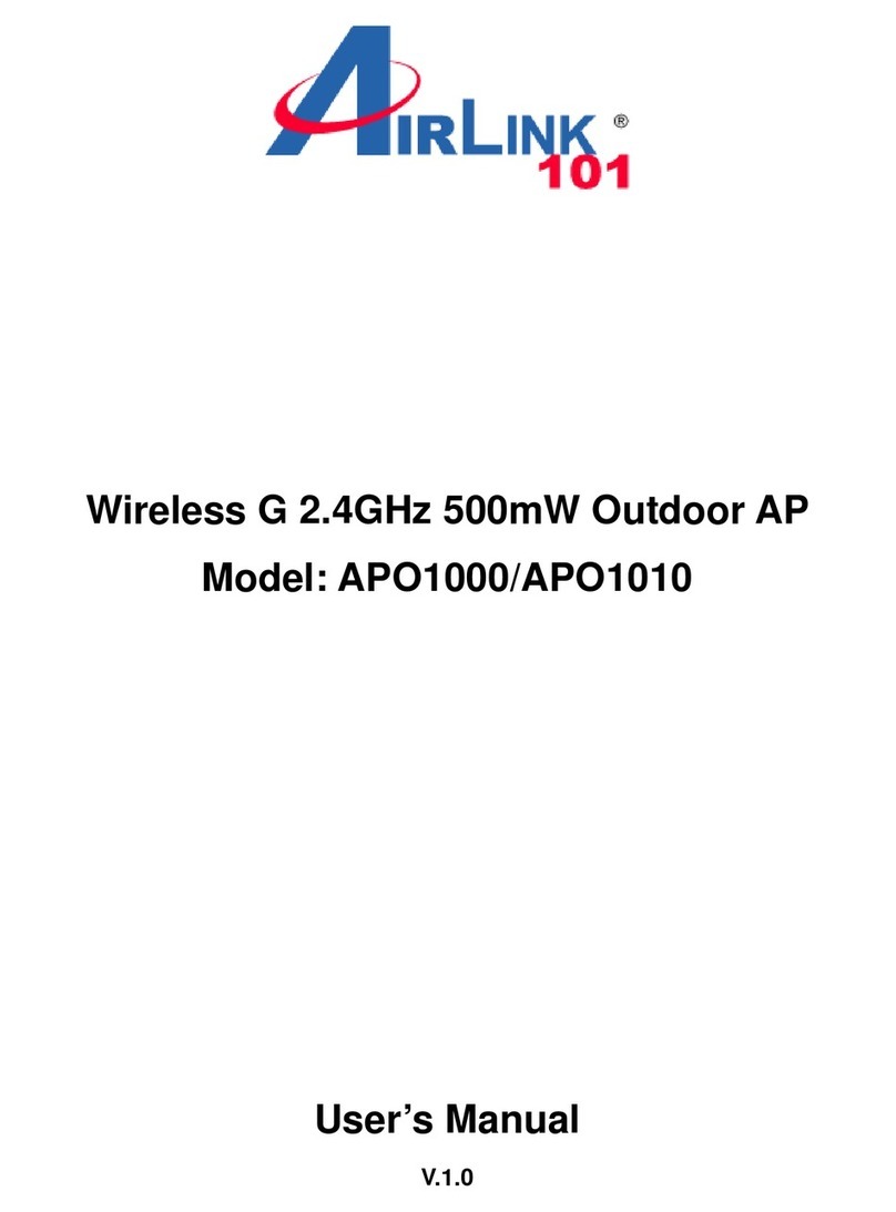 Airlink101 APO1010 user manual