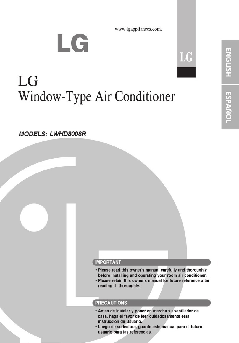 LG LWHD8008R User manual