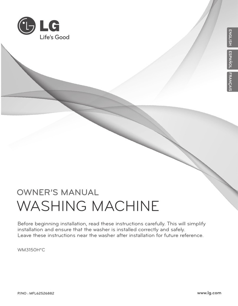 LG WM3150HVC User manual