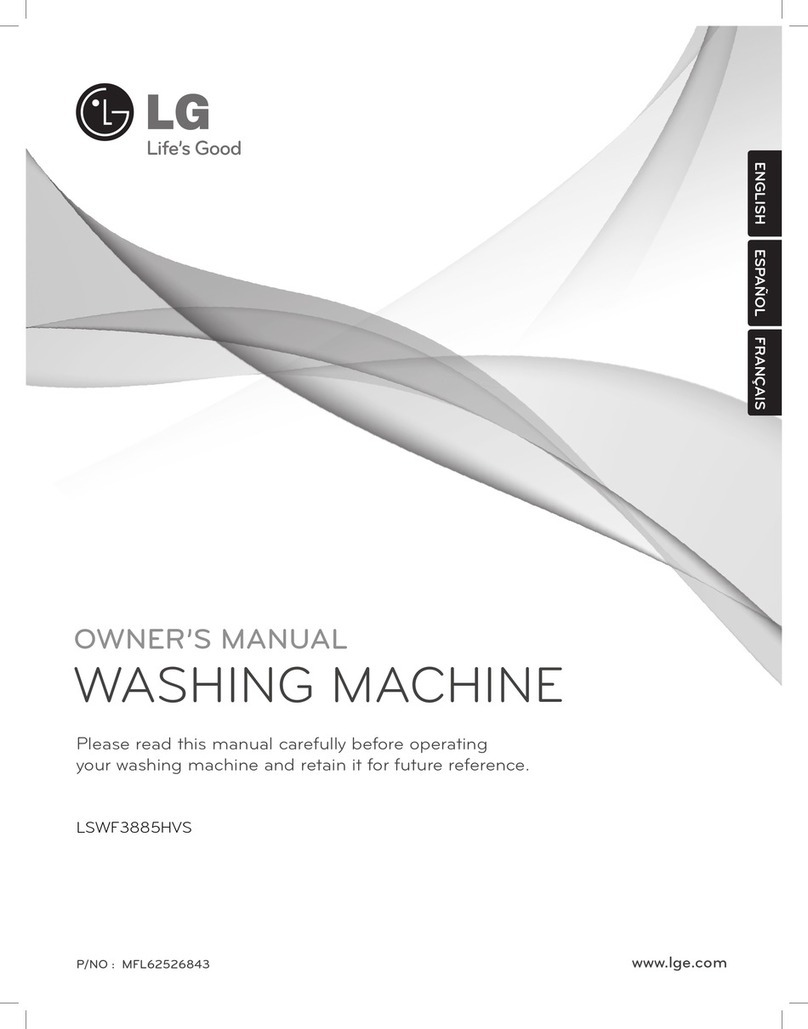 LG LSWF388HVS owner's manual