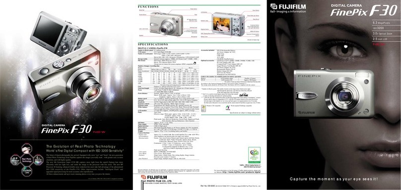 FujiFilm FinePix F30 User manual