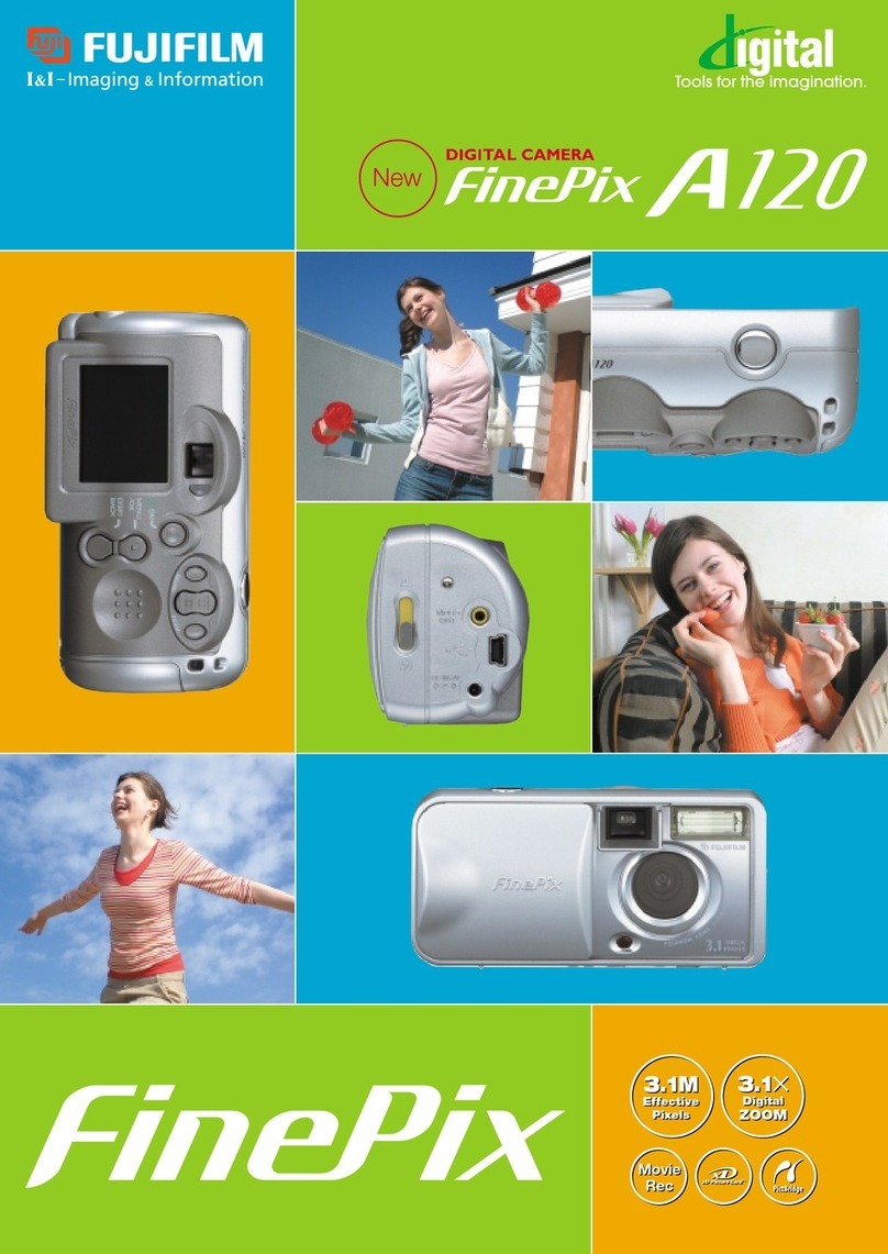 FujiFilm FinePix A120 User manual