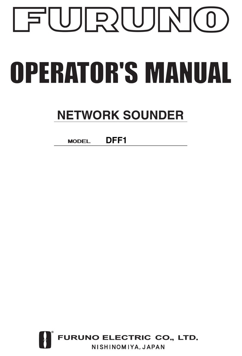 Furuno DFF1 Operator's manual