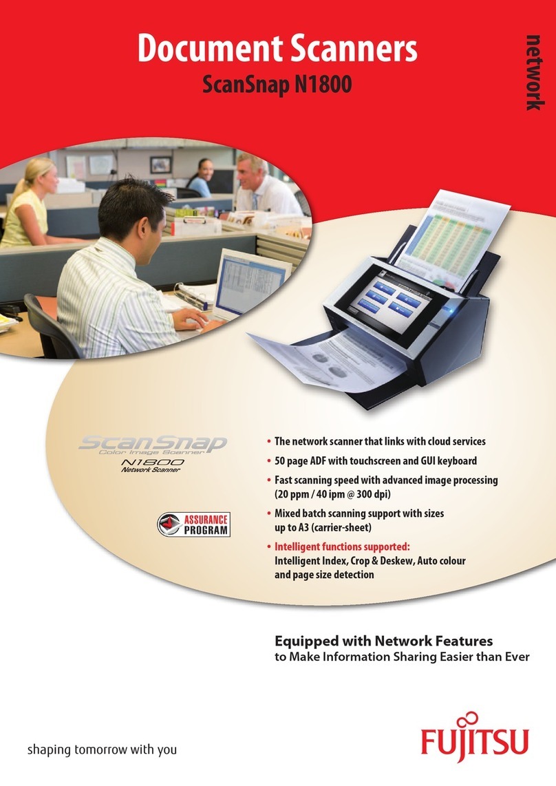 Fujitsu ScanSnap N1800 Brochure & specs