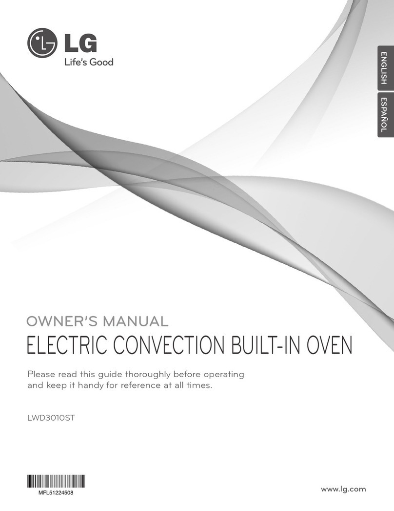 LG LWD3010ST User manual