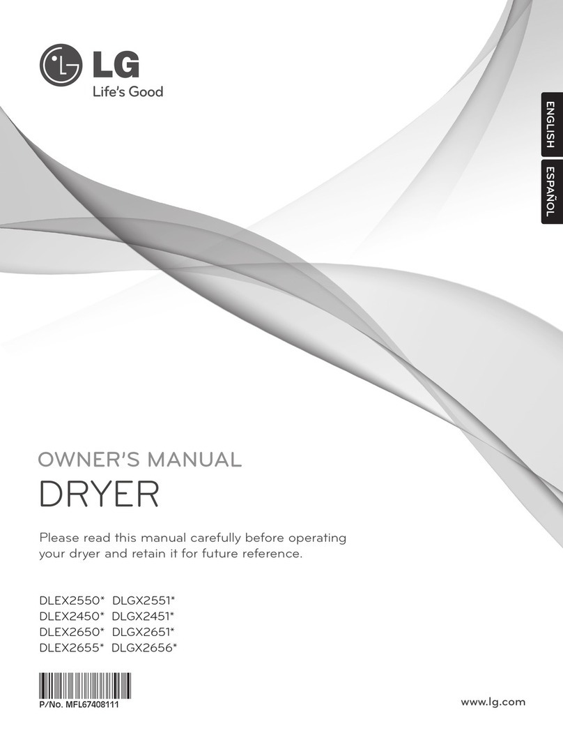 LG DLGX2656V User manual