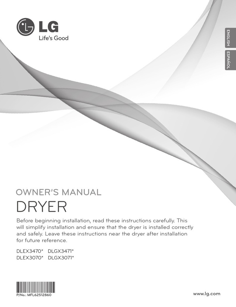 LG DLEX3070R owner's manual