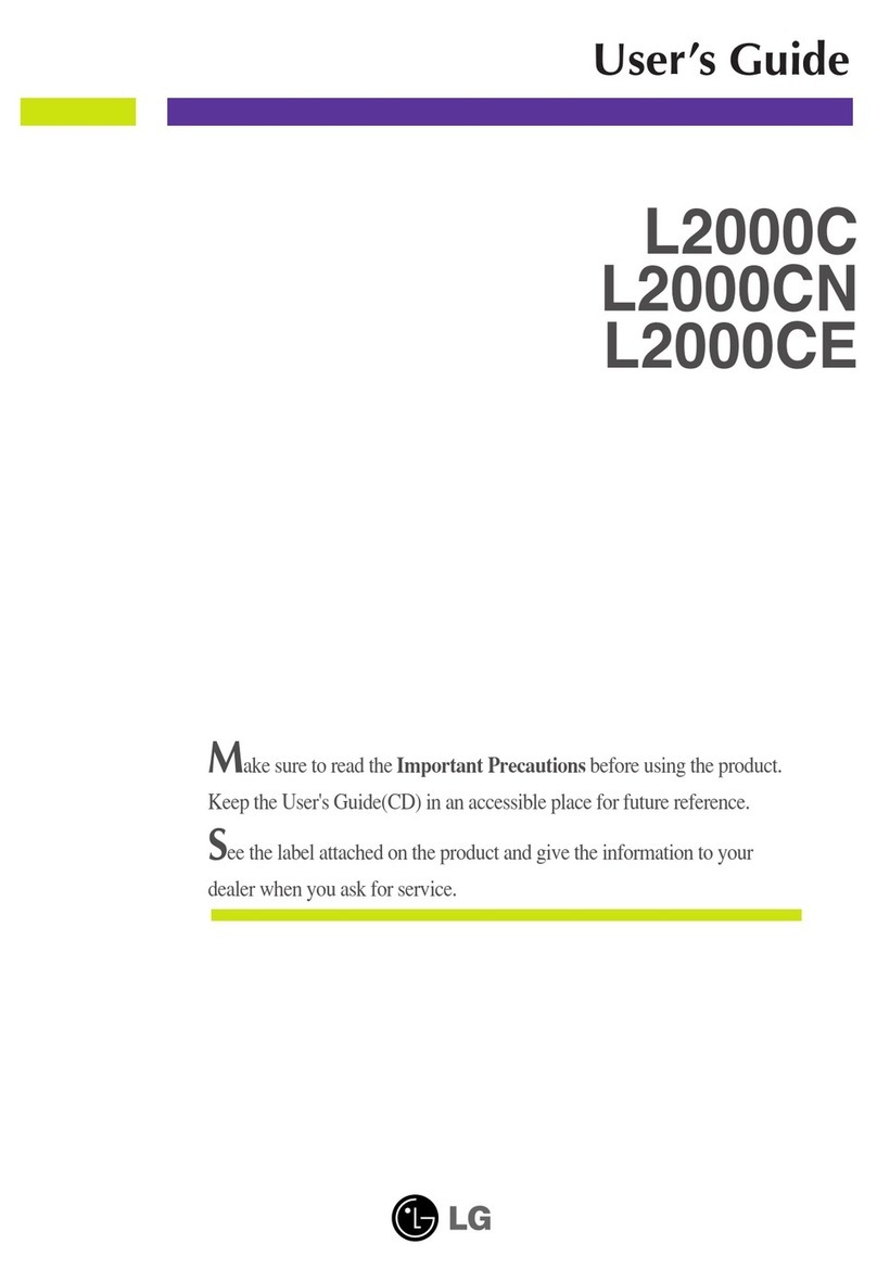 LG L2000CN-SFQ User manual
