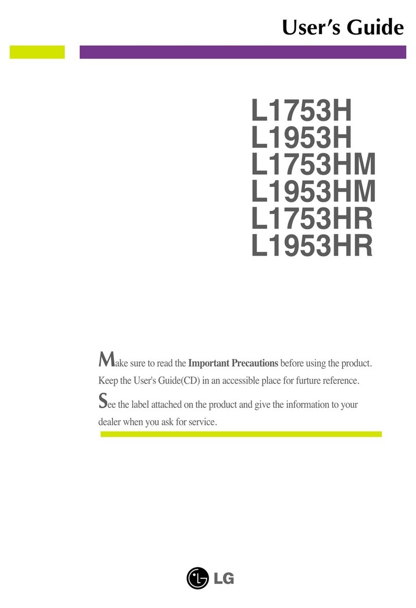 LG L1753HM-SF User manual
