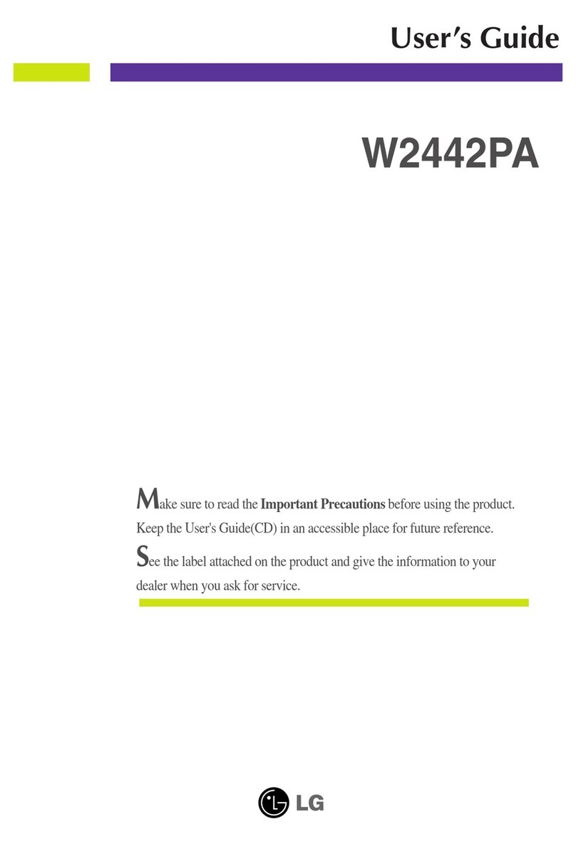 LG W2242PA-BF User manual