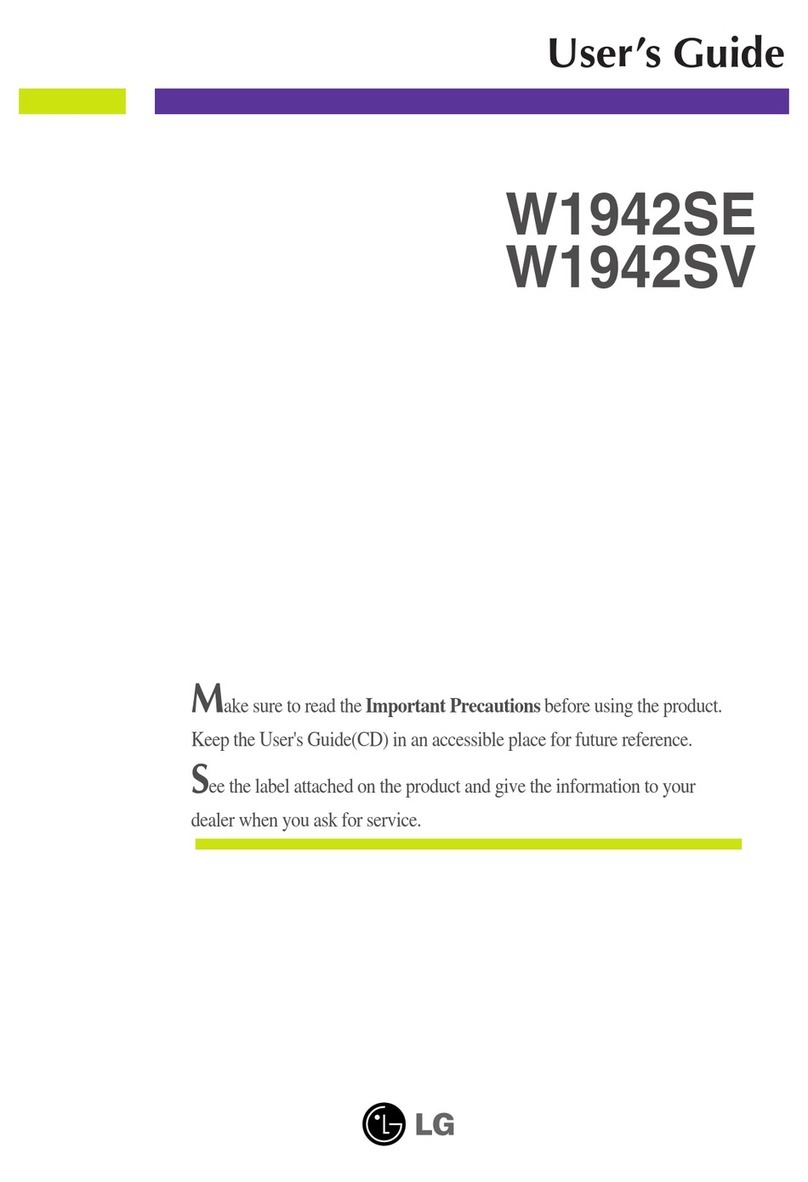 LG W1942SE-BF User manual