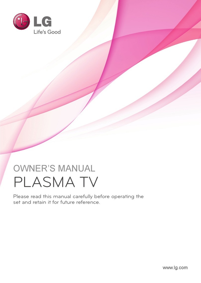 LG 50PZ850T User manual