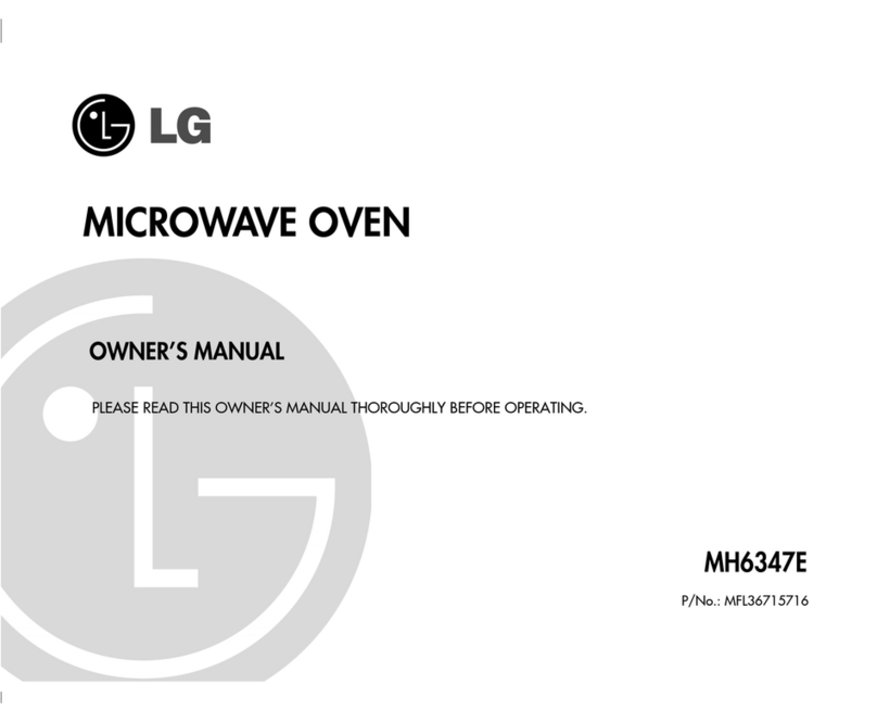LG MH6347E User manual