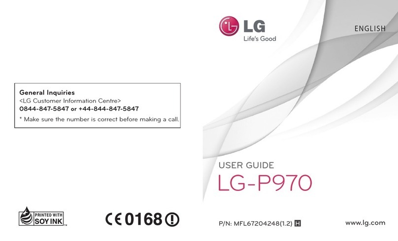 LG LG-P970 User manual