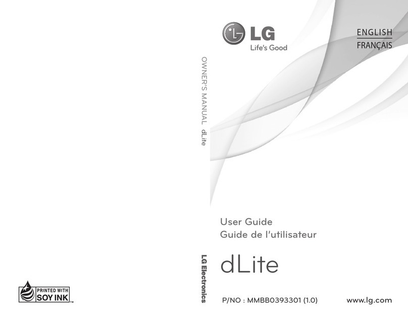 LG GD570AW User manual