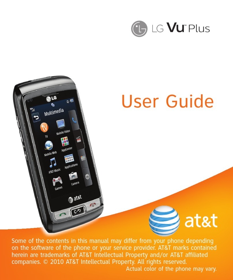 LG GR700 User manual