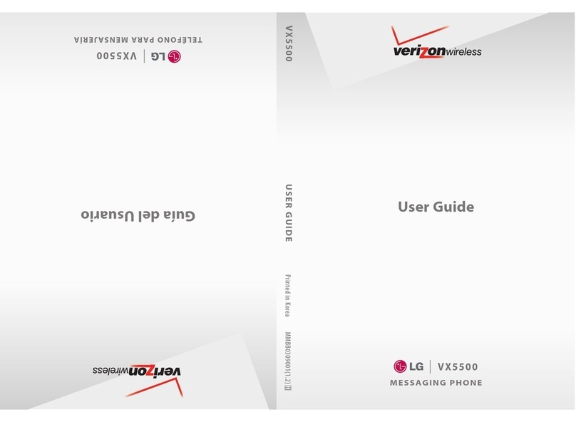LG LGVX5500 User manual