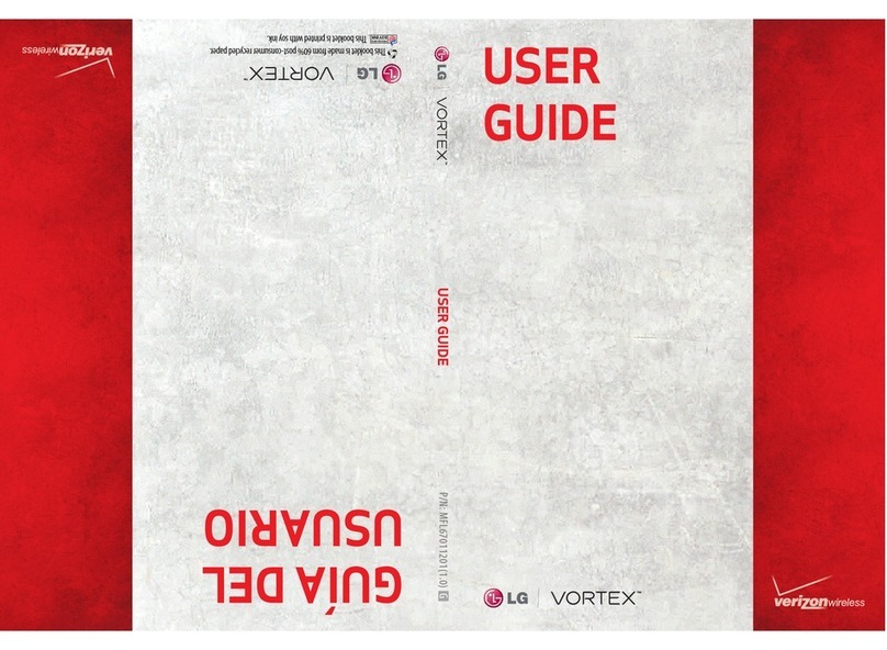 LG VS660 Violet User manual