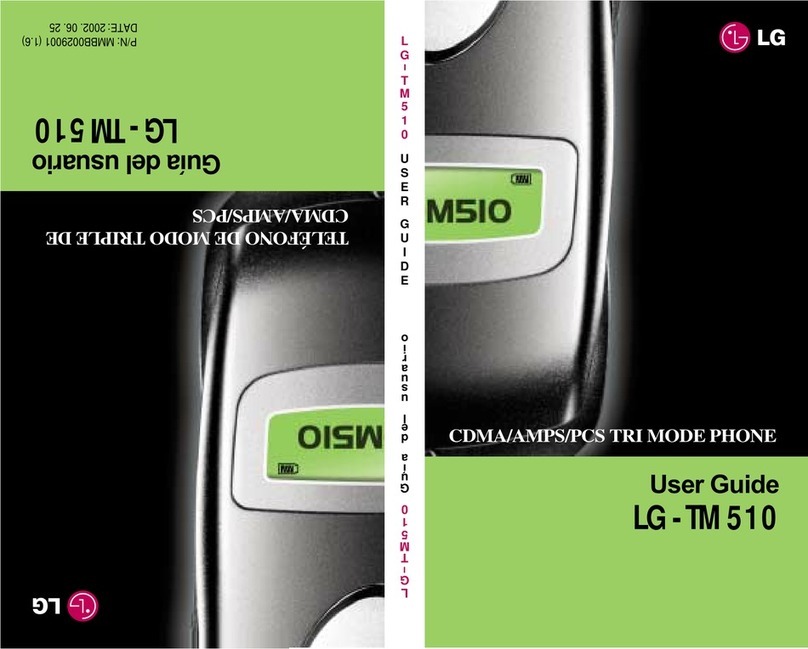 LG LG-TM510 User manual