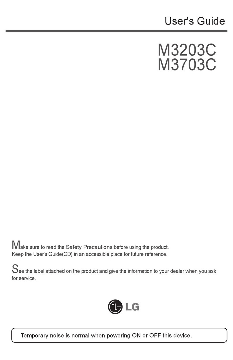 LG M3203C User manual