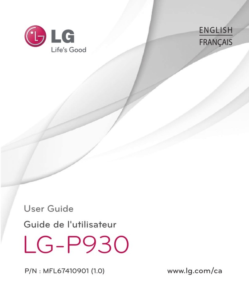 LG P930 User manual