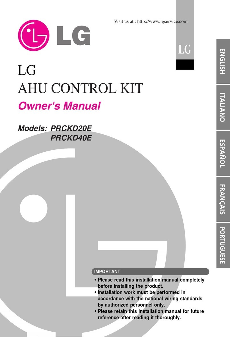 LG PRCKD20E User manual