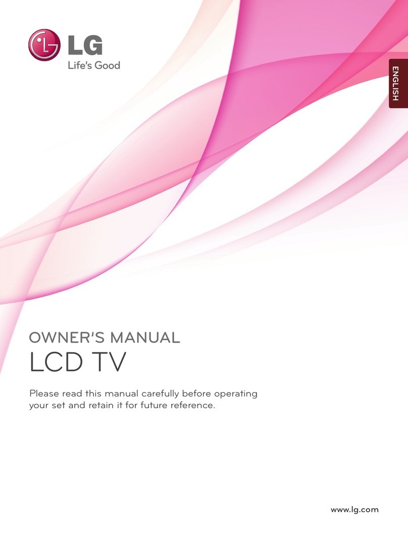 LG 42LD320B owner's manual