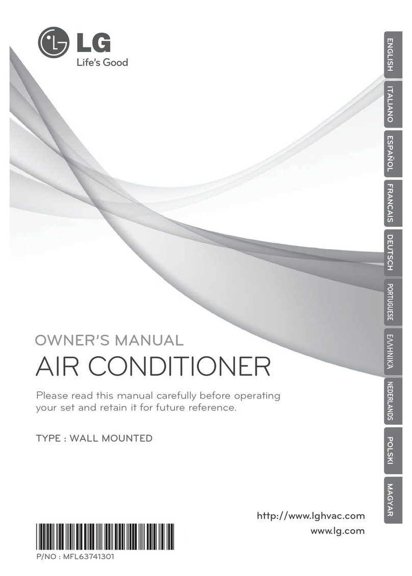 LG CS18AQ User manual