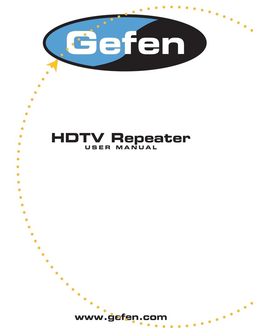 Gefen HDTV-141 user manual