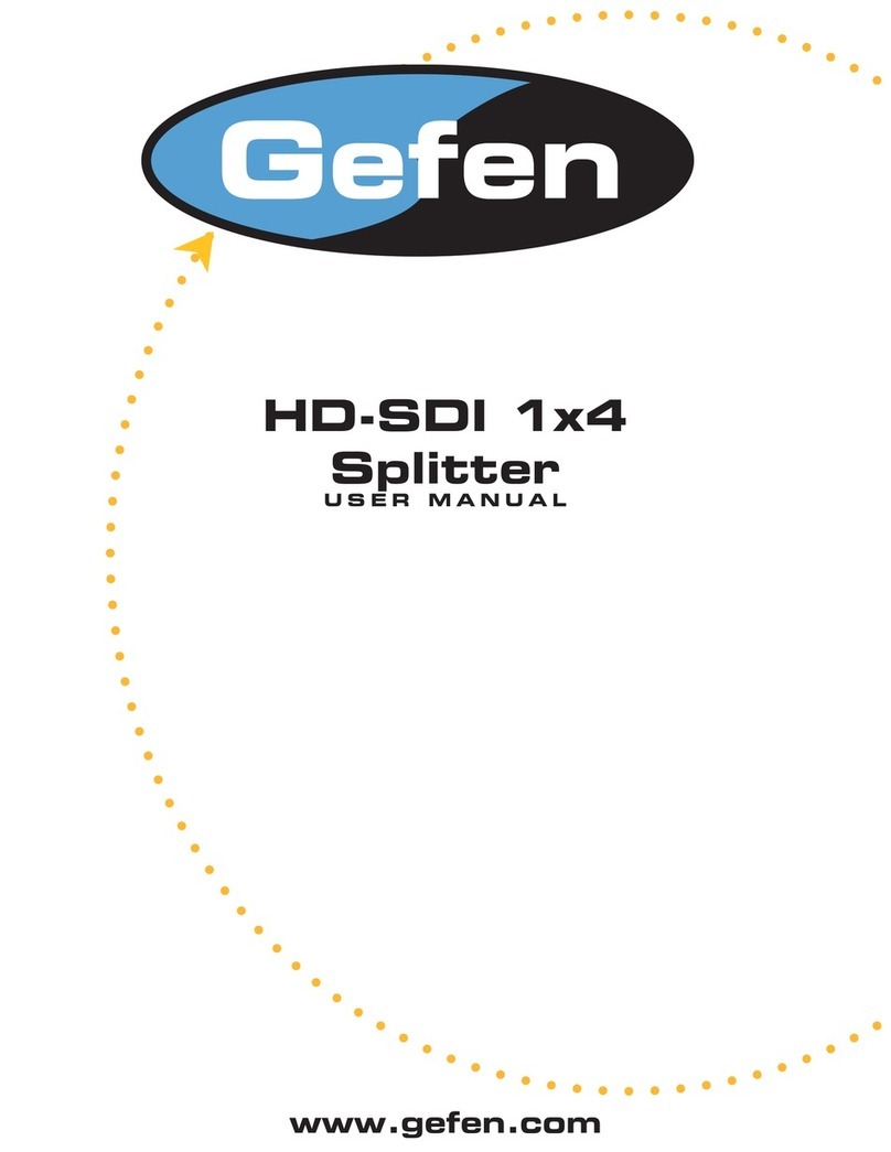 Gefen HDSDI-144N user manual