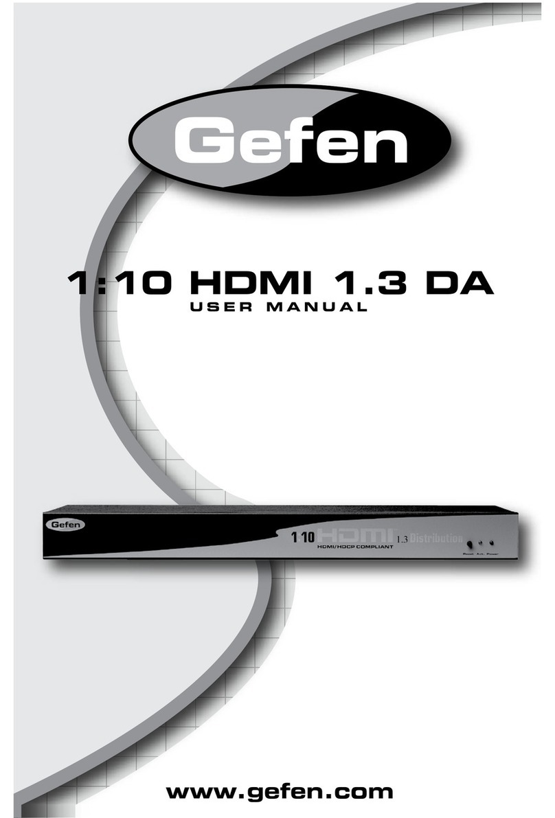 Gefen HDMI1.3-1410 User manual