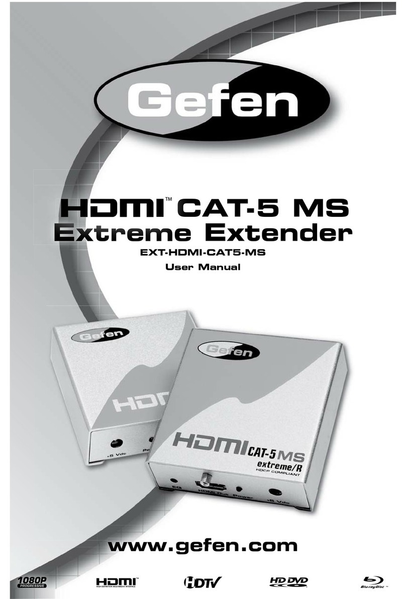 Gefen HDMI-CAT5-MS user manual