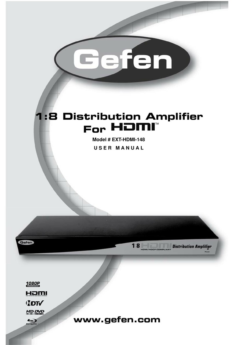 Gefen HDMI-148 User manual