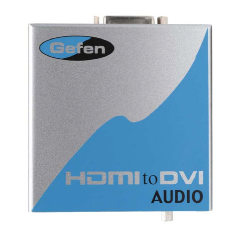Gefen HDMI-2-DVIAUD user manual