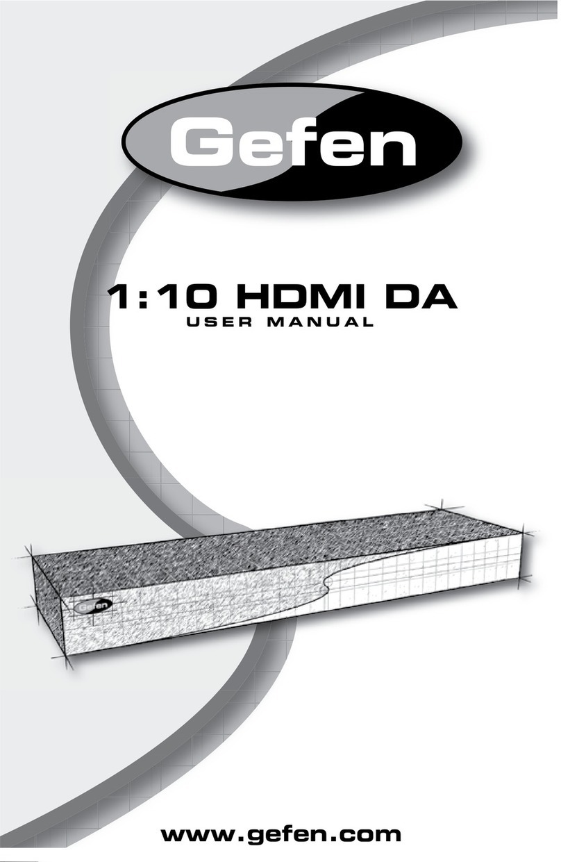 Gefen HDMI-1410 user manual