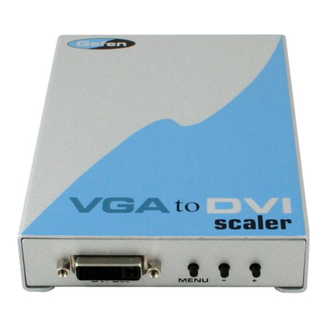 Gefen VGA-2-DVIS user manual Gefen VGA-2-DVIS user manual