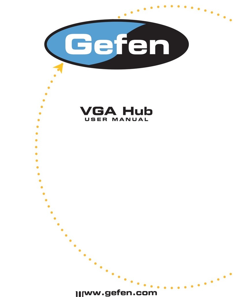 Gefen VGA-145 User manual