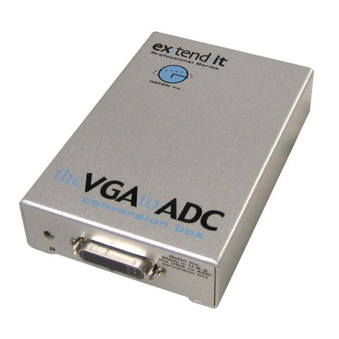 Gefen VGA-2-ADC user manual