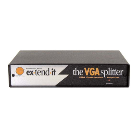 Gefen VGA-142 User manual Gefen VGA-142 User manual