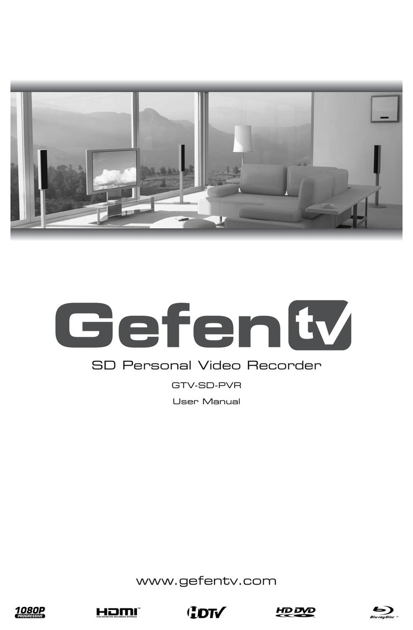 Gefen SD-PVR user manual
