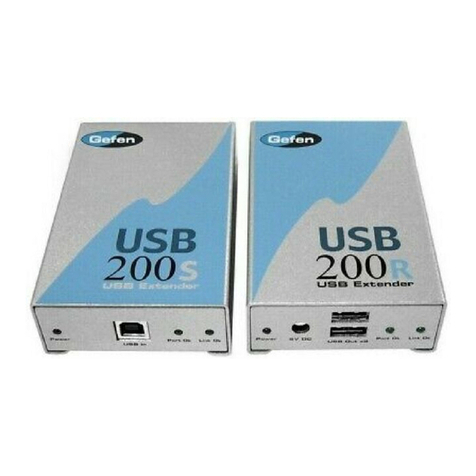 Gefen USB-200 User manual