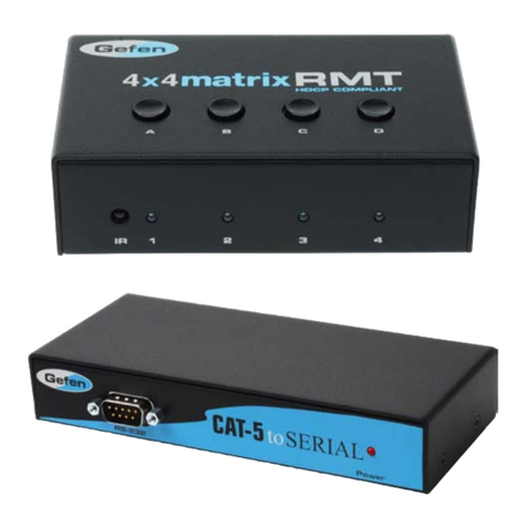 Gefen RMT-2-CAT5 user manual