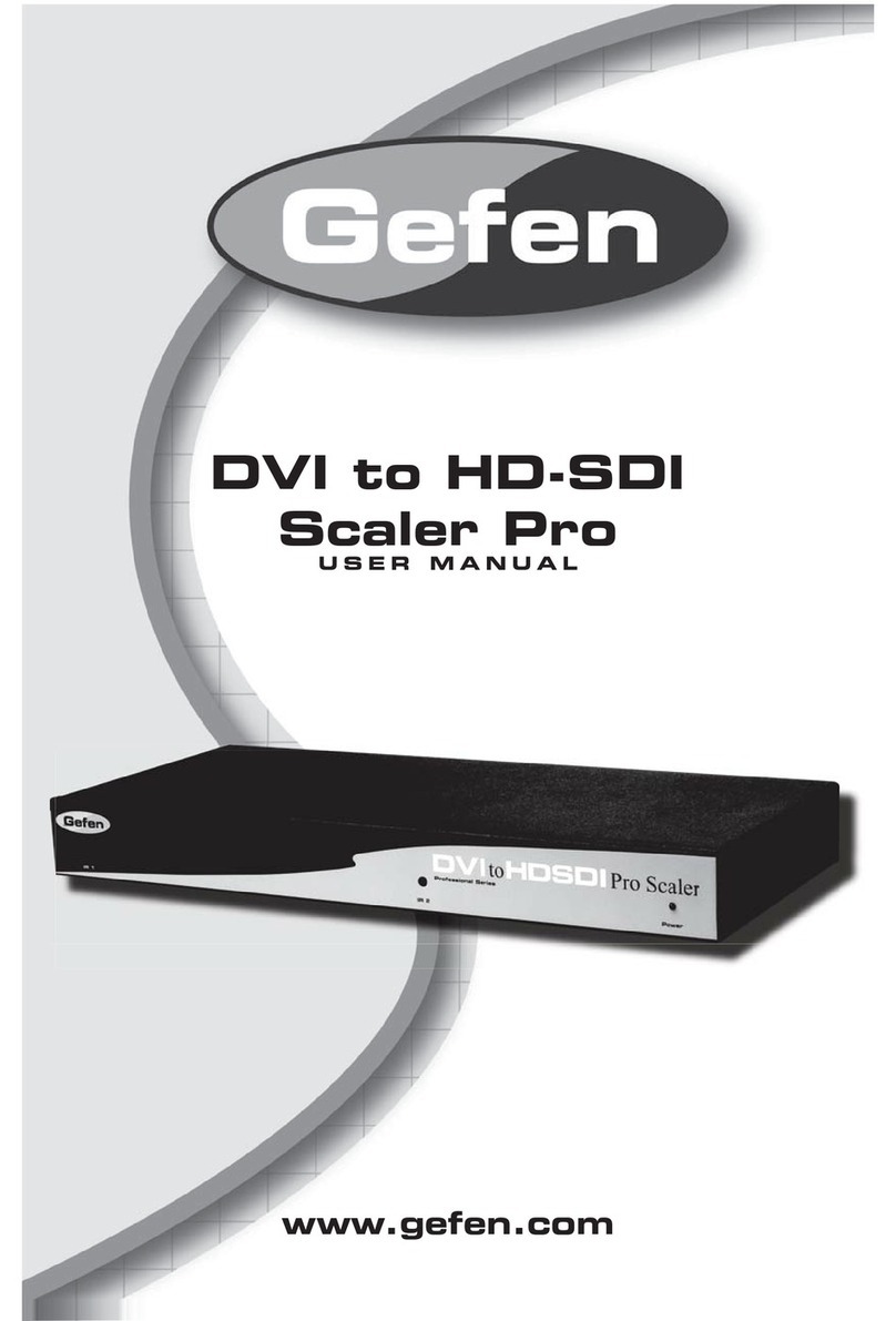 Gefen DVI-2-HDSDIPRO user manual