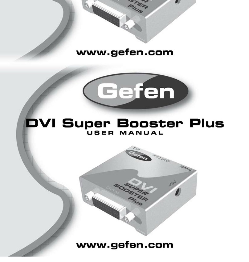 Gefen DVI-141SBP user manual