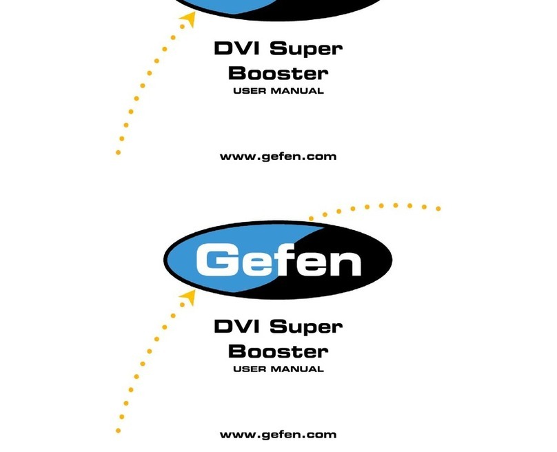 Gefen DVI-141SB User manual Gefen DVI-141SB User manual