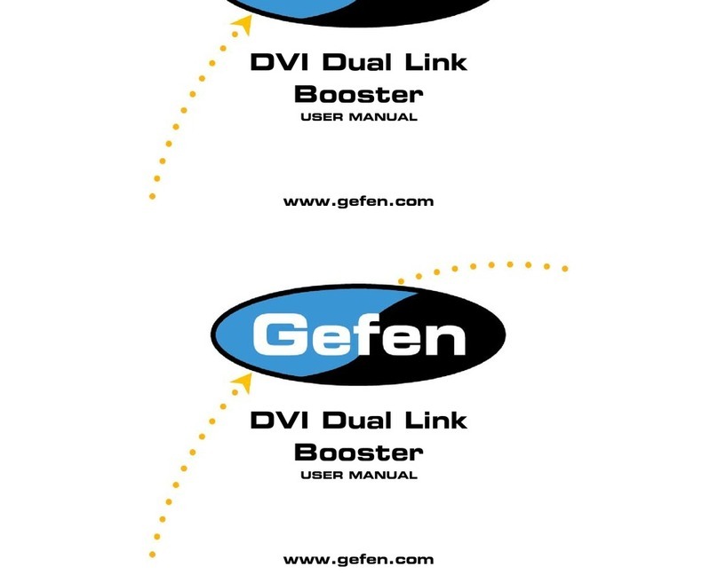 Gefen DVI-141DLB user manual