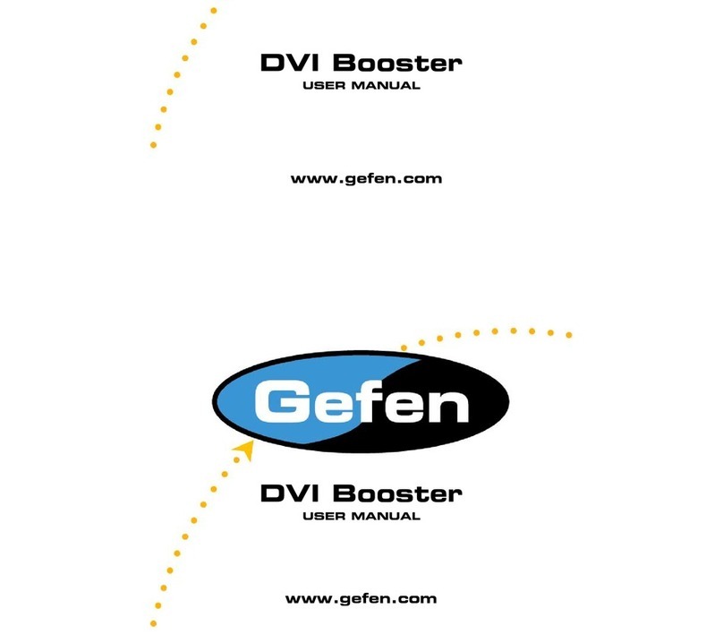 Gefen DVI-141B user manual